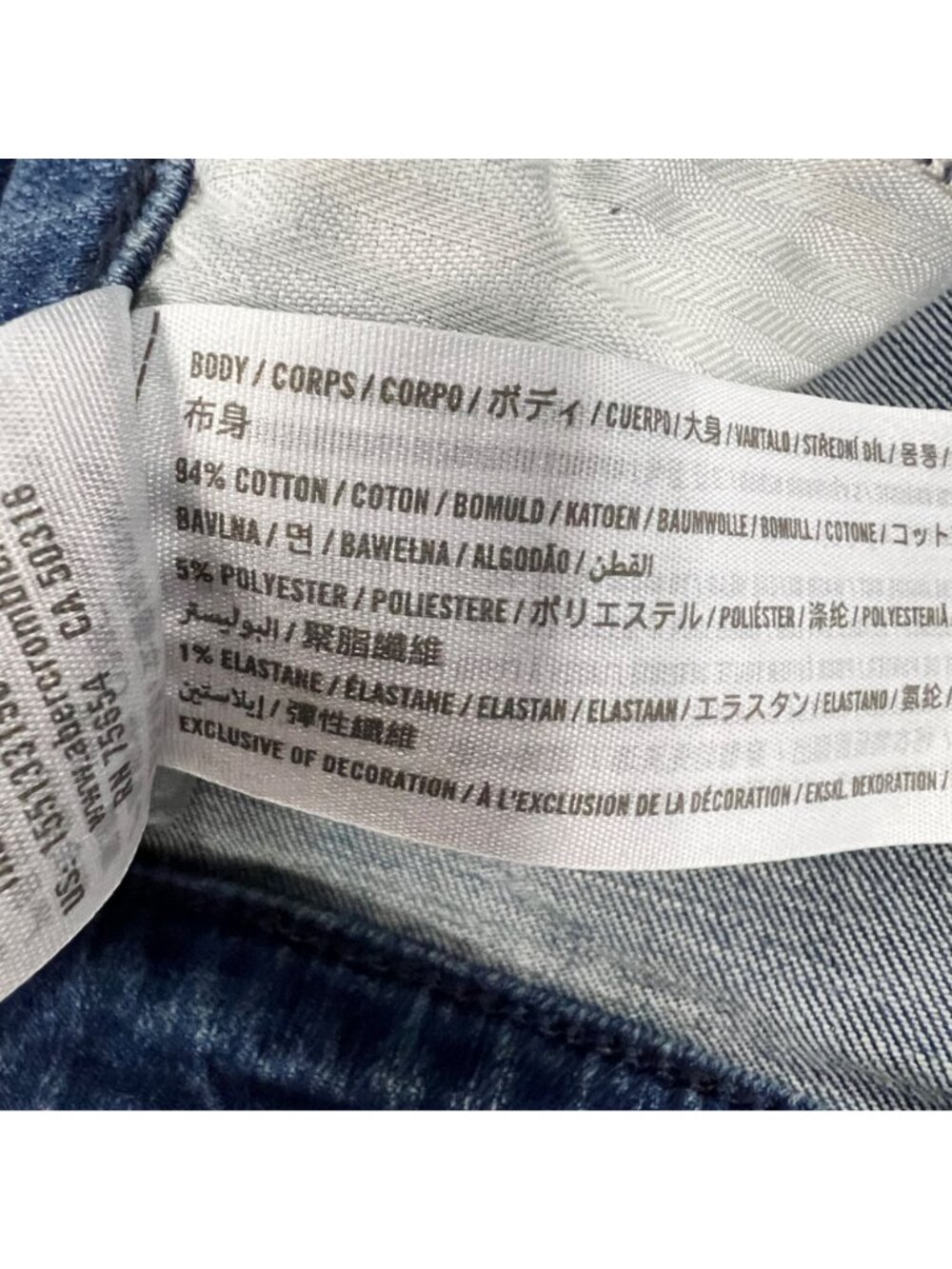 Abercrombie & Fitch Womens Super Skinny Ankle Jeans Zippers Size 00/24 - Picture 8 of 8